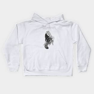 Cute definition Kids Hoodie